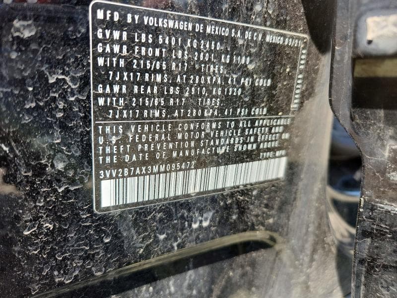 2021 VOLKSWAGEN TIGUAN SE 14