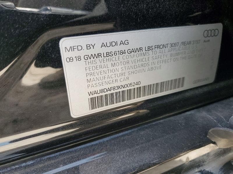 2019 AUDI A8 L 13