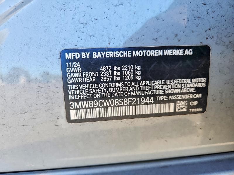 2025 BMW 330XI 12