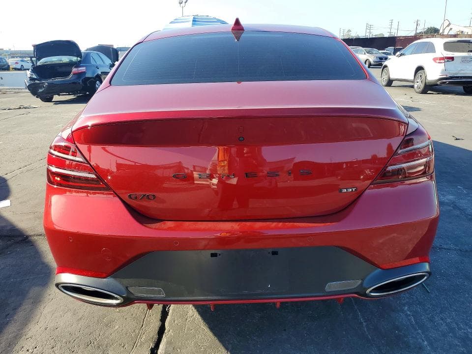2022 GENESIS G70 3.3T STANDARD 6