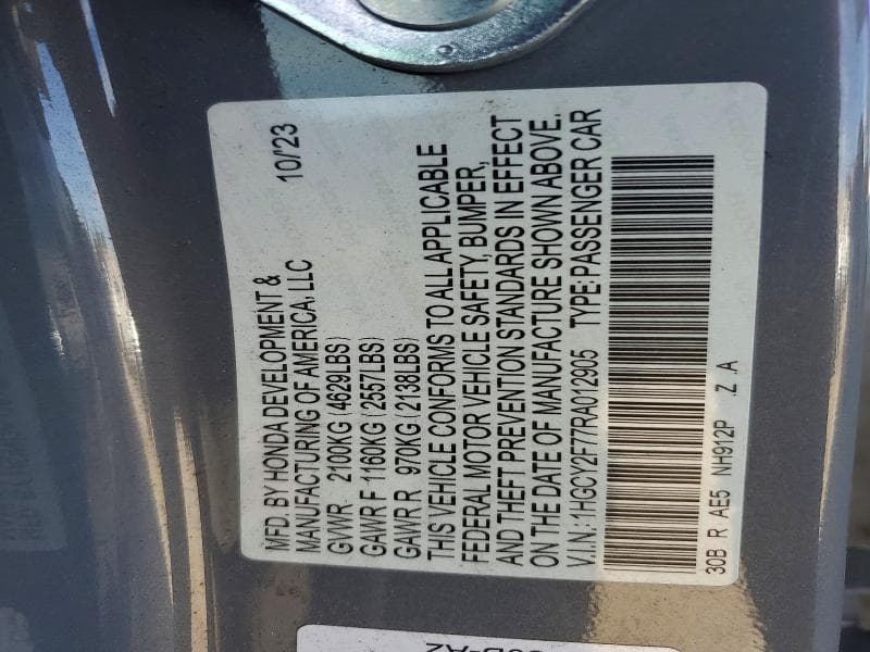2024 HONDA ACCORD HYBRID SPORT-L 12
