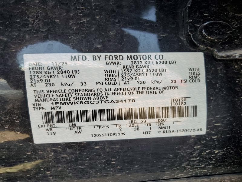 2026 FORD EXPLORER ST 13