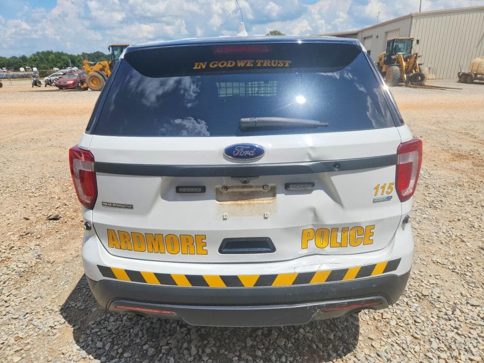 2017 FORD EXPLORER POLICE INTERCEPTOR 6