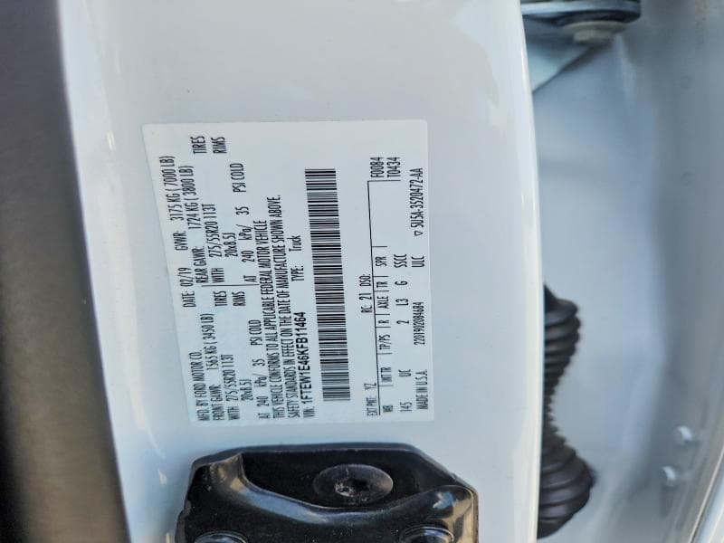 2019 FORD F150 SUPERCREW 12