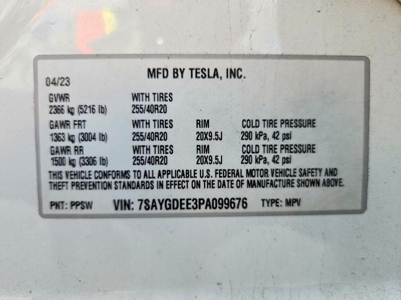 2023 TESLA MODEL  Y 13