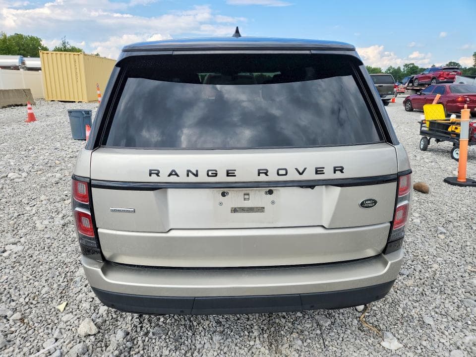 2018 LAND ROVER RANGE ROVER HSE 6