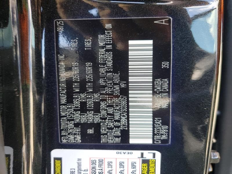 2025 LEXUS RX 350H PREMIUM 14
