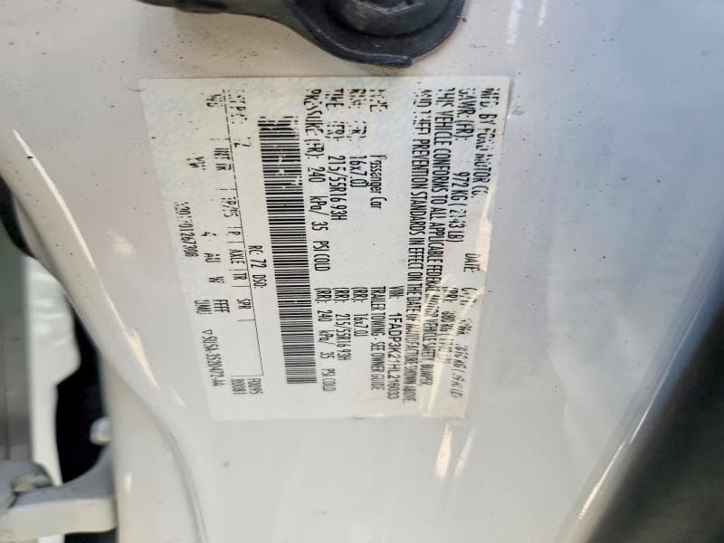 2017 FORD FOCUS SE 12