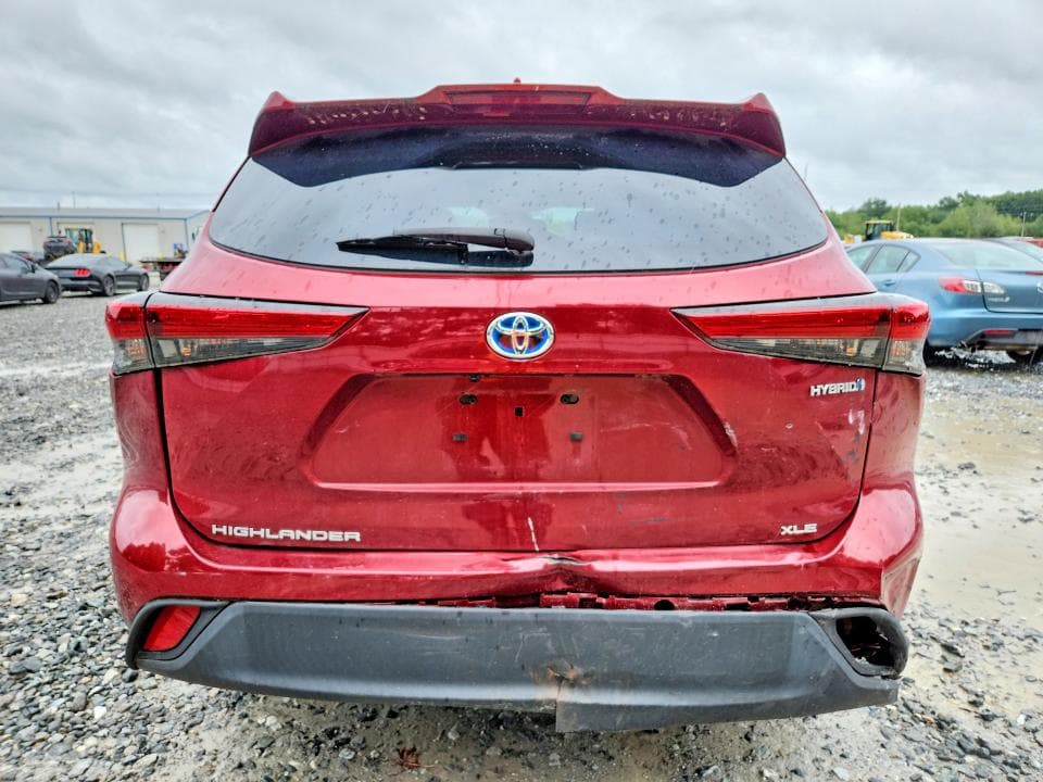 2022 TOYOTA HIGHLANDER HYBRID XLE 6