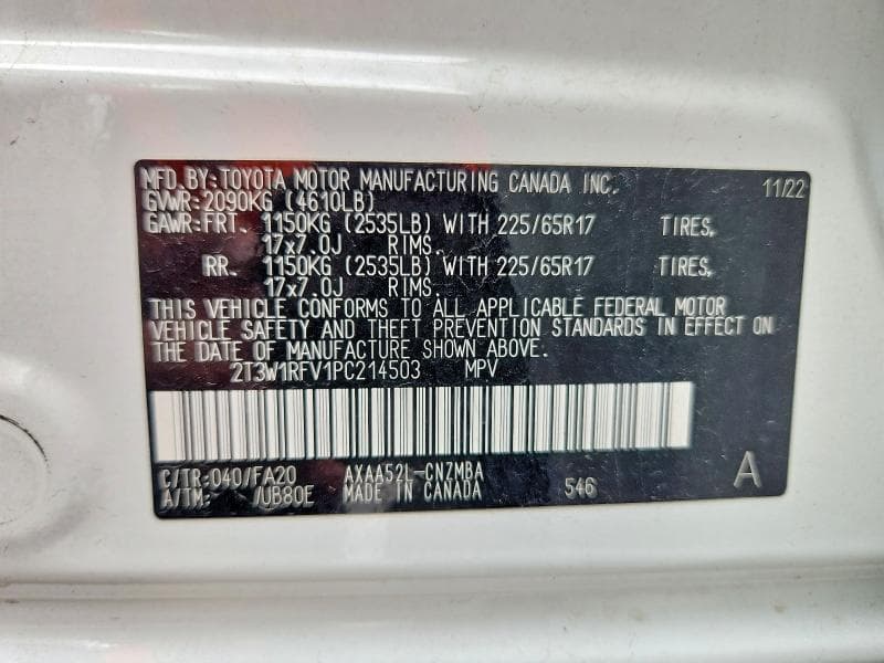 2023 TOYOTA RAV4 XLE 14