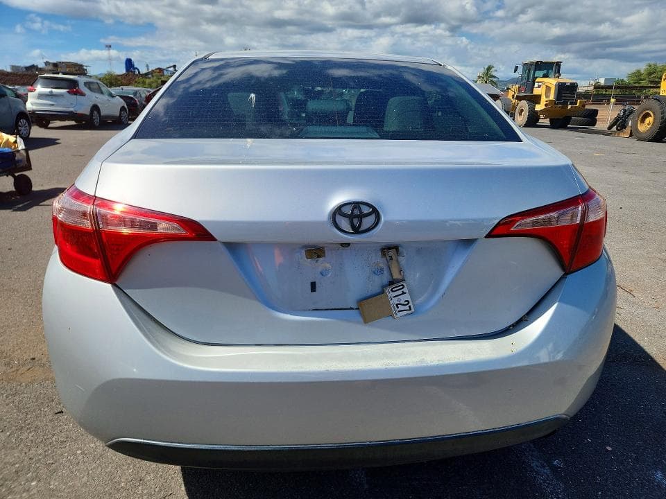 2019 TOYOTA COROLLA L 6