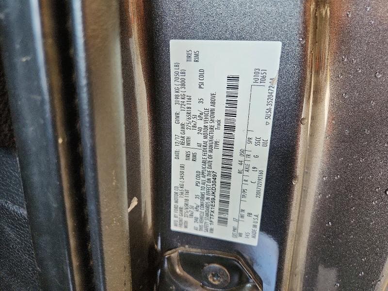 2018 FORD F150 SUPER CAB 13