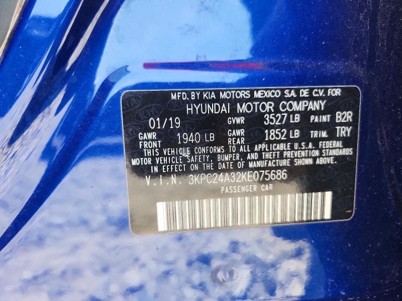 2019 HYUNDAI ACCENT SE 13