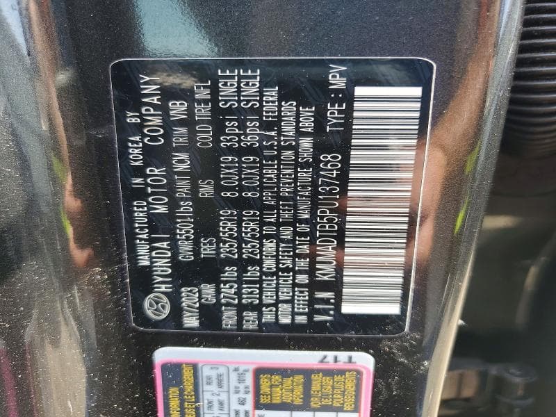 2023 GENESIS GV70 2.5T STANDARD 12