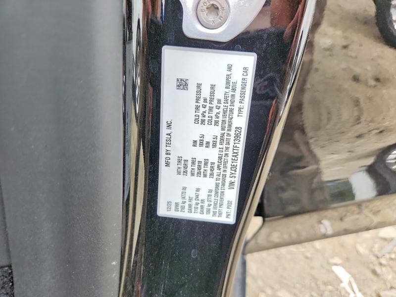2026 TESLA MODEL 3 12