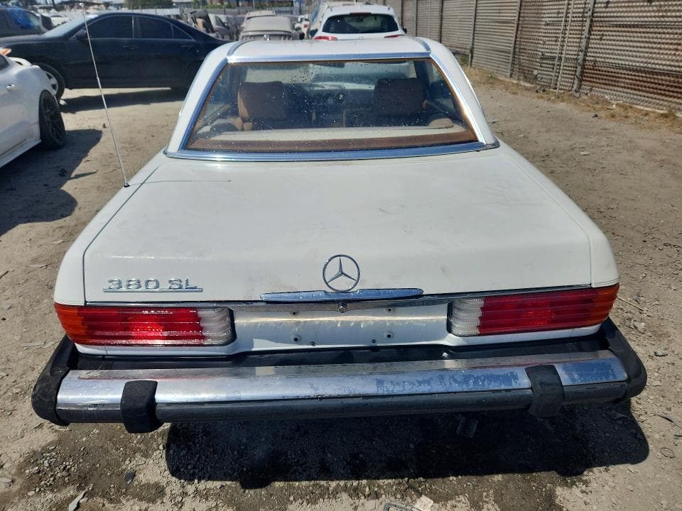1984 MERCEDES-BENZ 380 SL 6