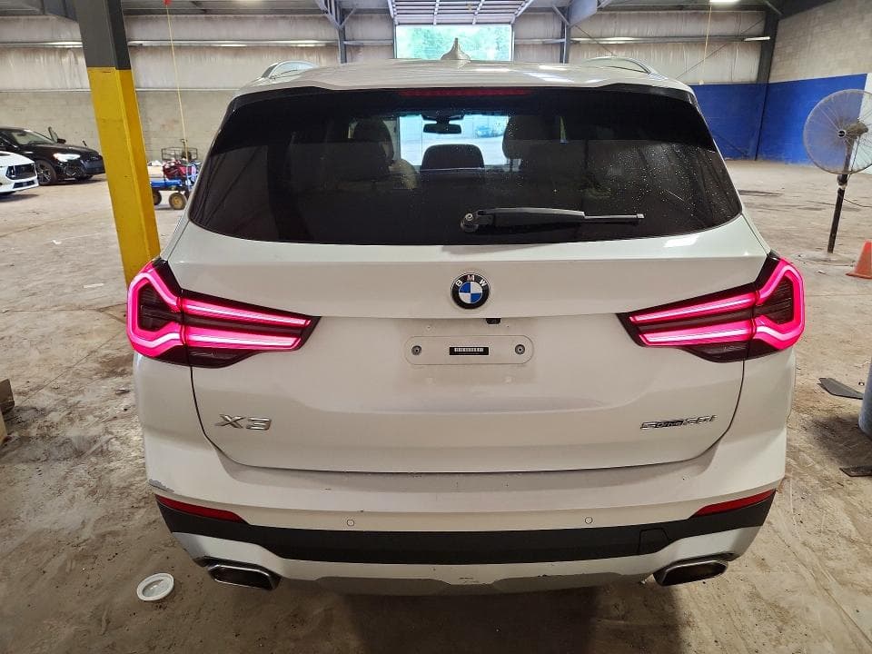 2022 BMW X3 SDRIVE30I 6