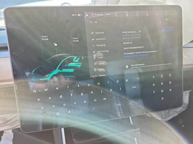 2018 TESLA MODEL 3 9