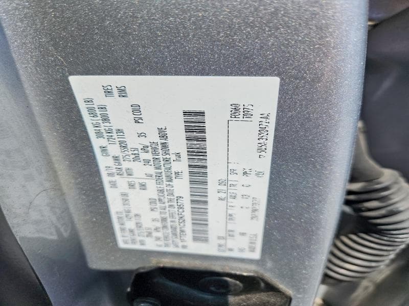 2019 FORD F150 SUPERCREW 12