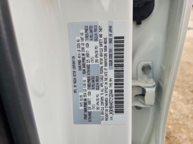 2026 MAZDA CX-5 SELECT 12