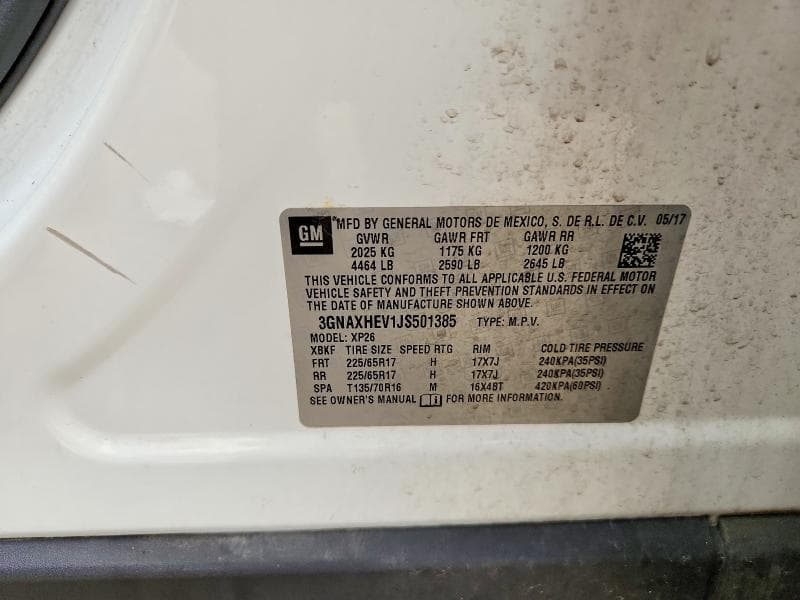 2018 CHEVROLET EQUINOX LS 13