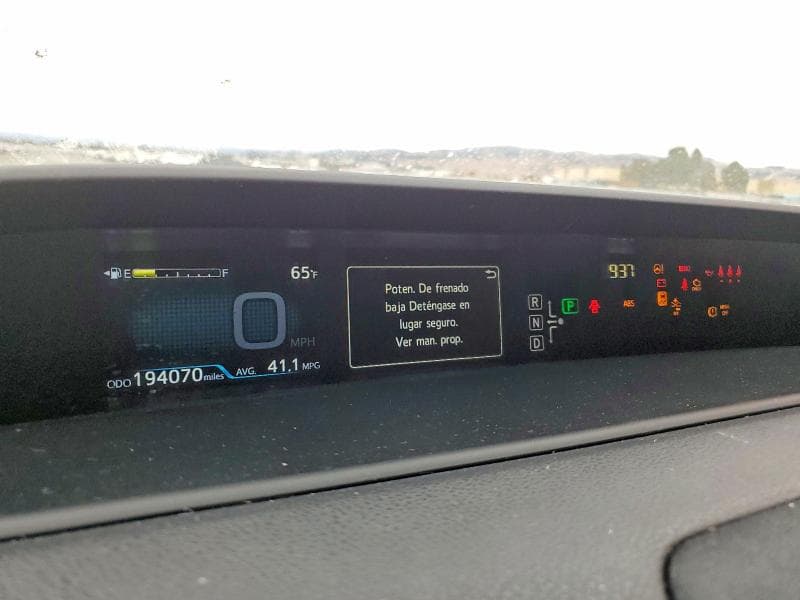 2017 TOYOTA PRIUS TWO 9