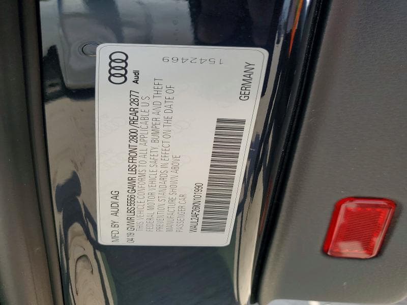 2019 AUDI A6 PREMIUM PLUS 13