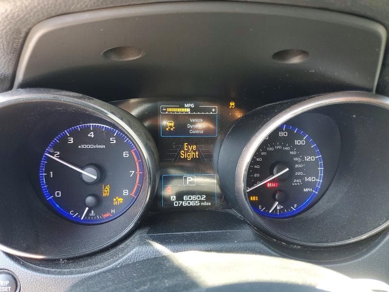 2019 SUBARU OUTBACK 2.5I PREMIUM 9