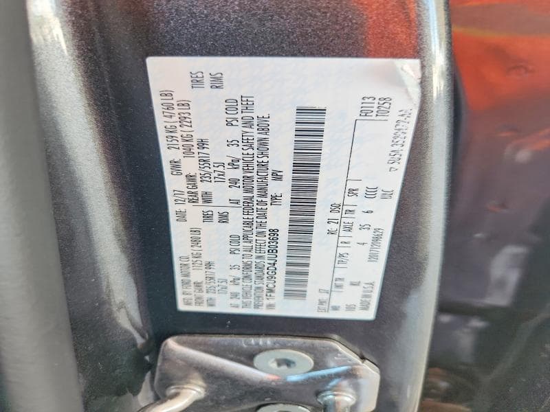 2018 FORD ESCAPE SE 12