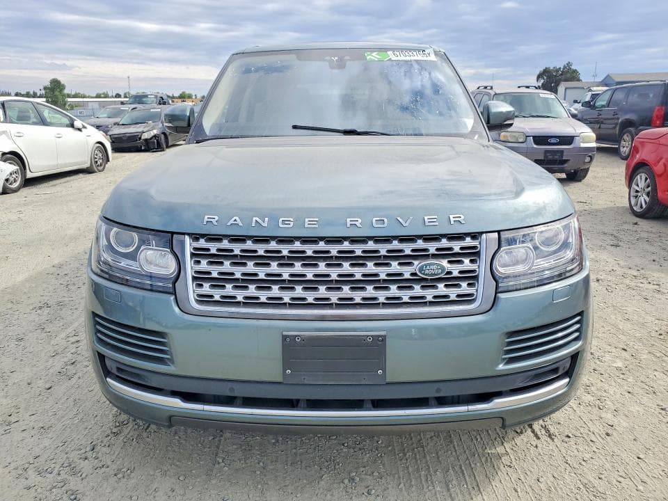 2017 LAND ROVER RANGE ROVER HSE 5