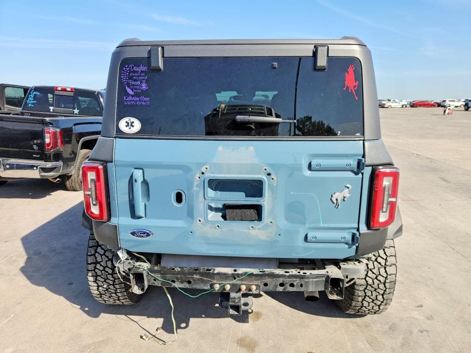 2022 FORD BRONCO BASE 6