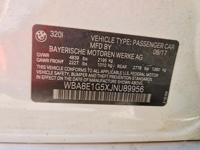 2018 BMW 320 I 13