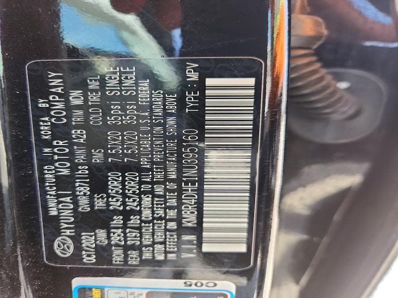 2022 HYUNDAI PALISADE SEL 12