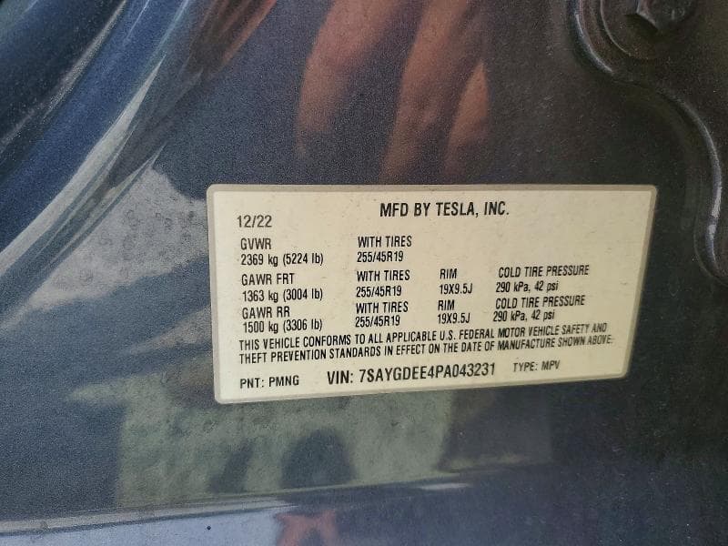 2023 TESLA MODEL Y 12