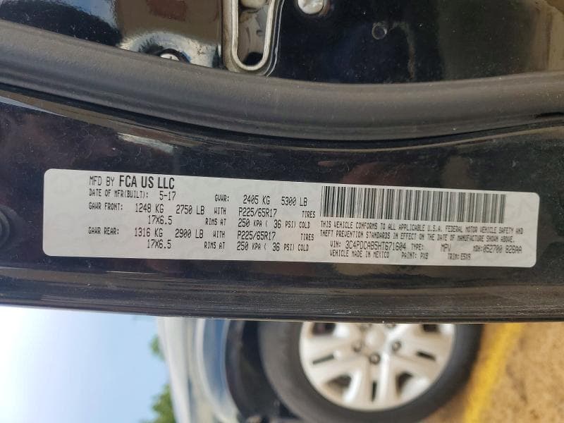 2017 DODGE JOURNEY SE 14