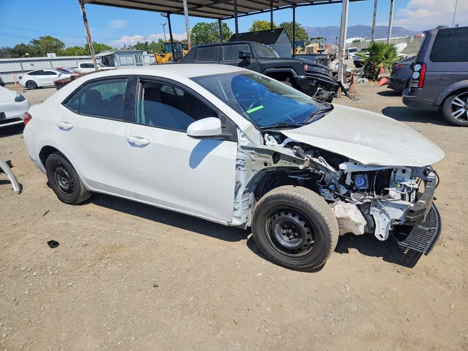 2017 TOYOTA COROLLA L 4