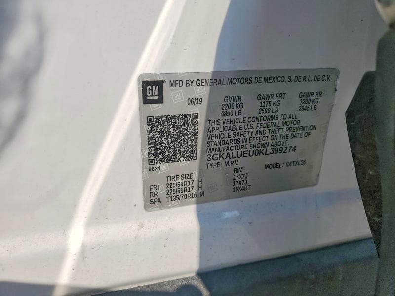 2019 GMC TERRAIN SLE 13