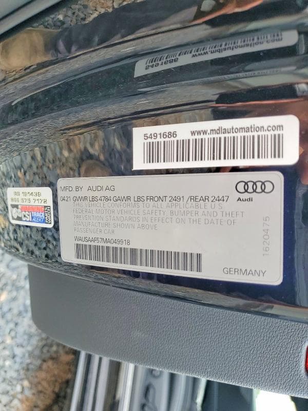 2021 AUDI A5 PREMIUM 45 12