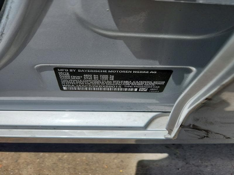 2019 BMW 530 I 12