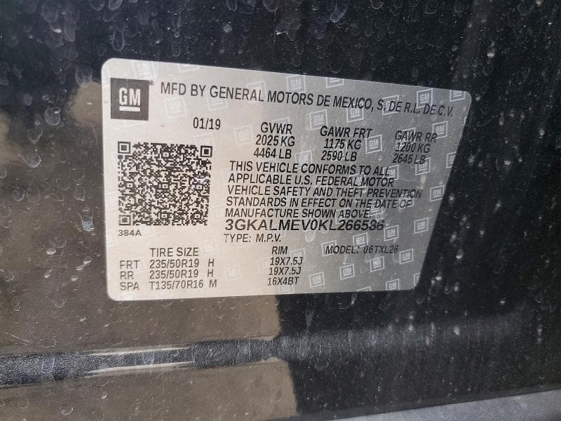 2019 GMC TERRAIN SLE 13