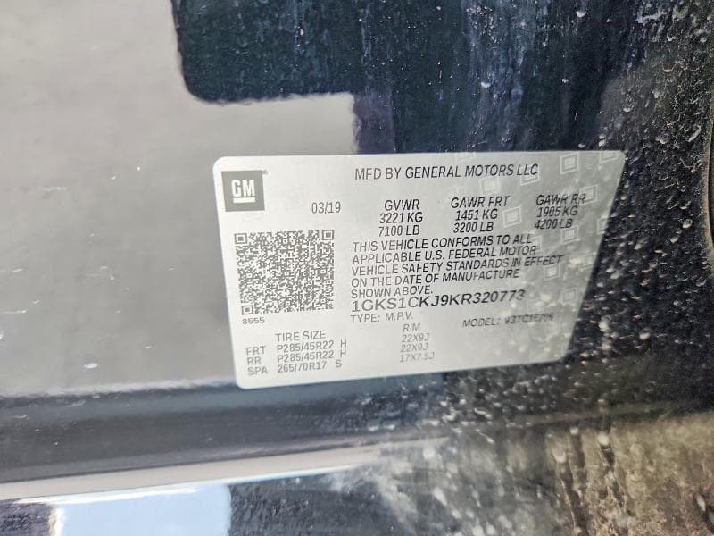 2019 GMC YUKON DENALI 13