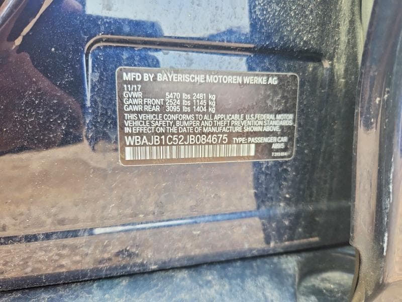 2018 BMW 530XE 13