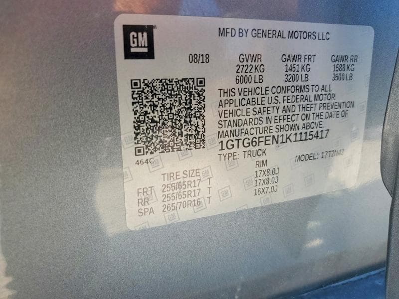 2019 GMC CANYON ALL TERRAIN 12