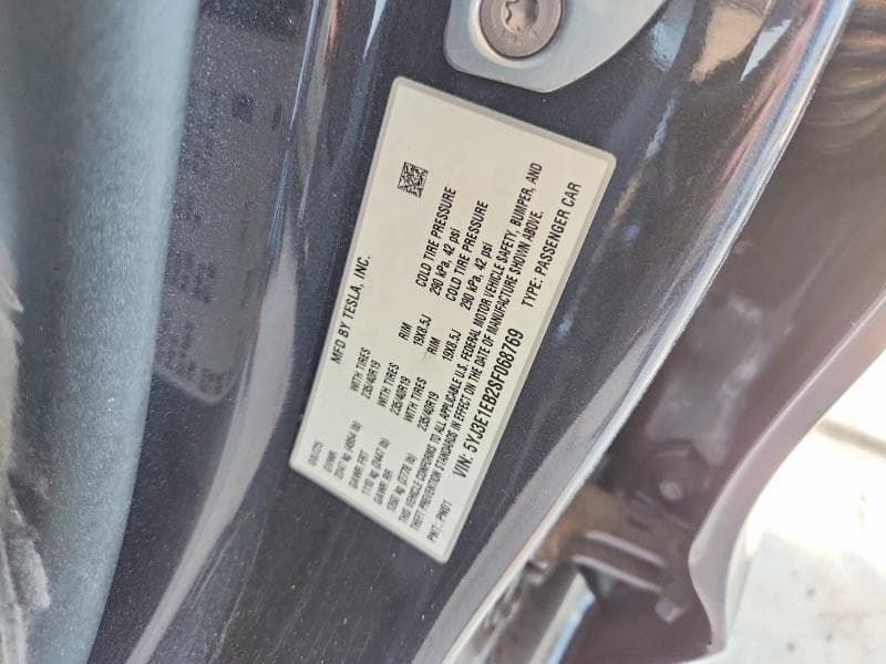 2025 TESLA MODEL 3 12