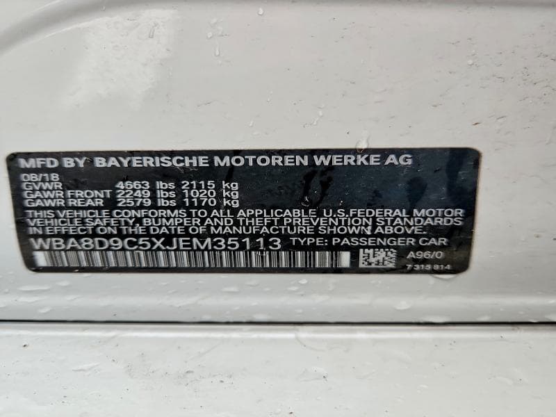 2018 BMW 330 XI 12