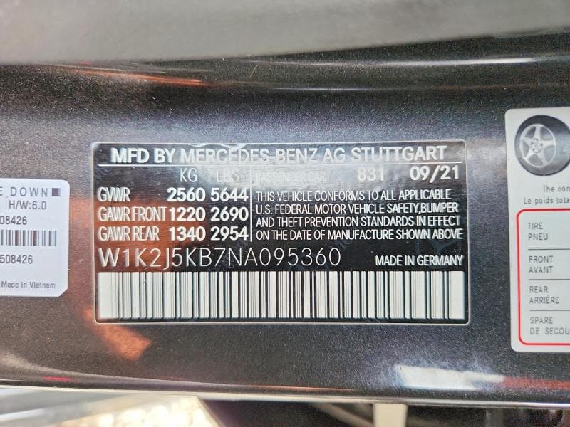2022 MERCEDES-BENZ CLS 450 4MATIC 12