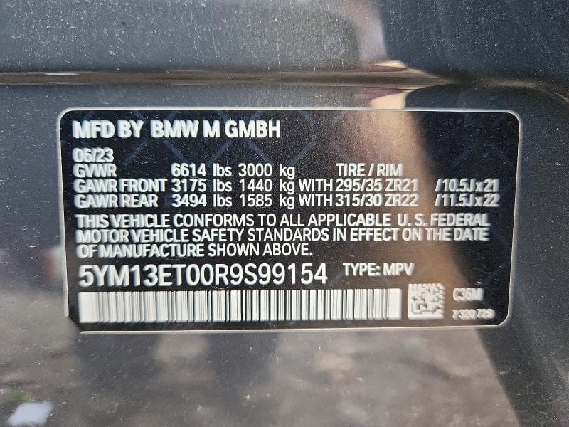 2024 BMW X5 M COMPETITION 14
