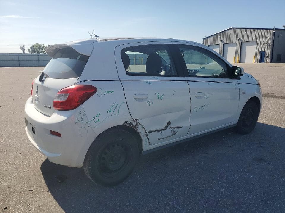 2017 MITSUBISHI MIRAGE ES 3