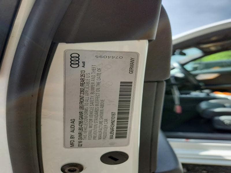 2017 AUDI A4 PREMIUM PLUS 12