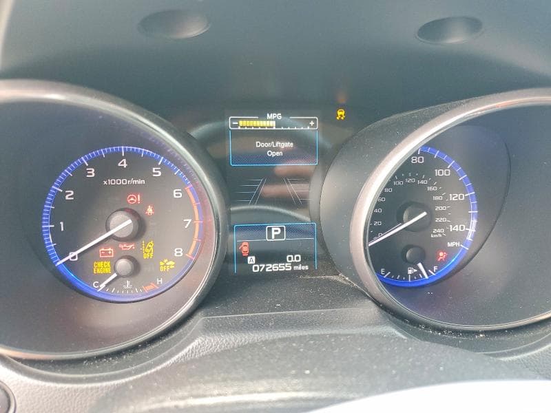 2019 SUBARU OUTBACK 2.5I PREMIUM 9